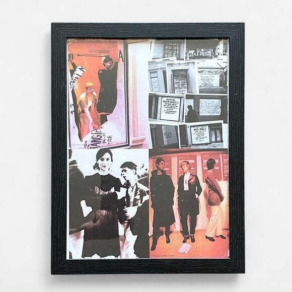 Maison Margiela Archive Fashion Photo framed poster 9x12